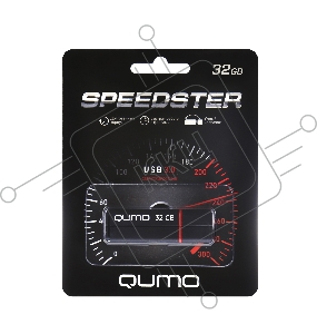 Флеш Диск USB 3.0 QUMO 32GB Speedster QM32GUD3-SP-black