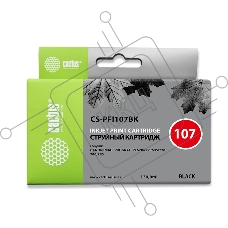 Картридж струйный Cactus CS-PFI107BK черный (130 мл) для Canon IP iPF670/iPF680/iPF685/iPF770/iPF780/iPF785