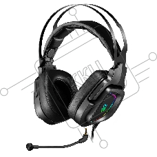 Наушники с микрофоном A4Tech Bloody G570 черный/серый 2м мониторные USB оголовье (G570 USB/ BLACK + GREY)