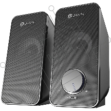 Акустическая система Oklick OK-122 2.0 черный 4Вт