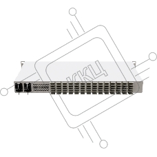 Коммутатор Mikrotik CRS326-4C+20G+2Q+RM