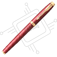 Ручка роллер Parker IM Premium T318 (CW2143647) Red GT F черн. черн. подар.кор.