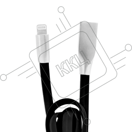 USB кабель ACD-Infinity Lightning ~ USB-A TPE, 1.2м, черный (ACD-U922-P5B)