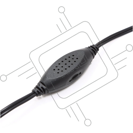Колонки Gembird SPK-203, черный МДФ,2х3 Вт, регулятор громкости, USB