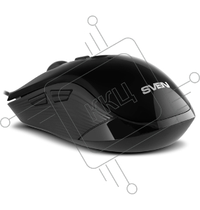 Мышь SVEN RX-520S USB чёрная (бесшумн. клав, 5+1кл. 3200DPI)