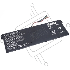 Аккумуляторная батарея для ноутбука Acer Aspire V13 (AC14B8K-4S1P) 15.2V 33Wh OEM черная