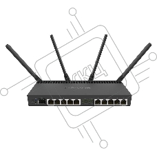Маршрутизатор MIKROTIK RB4011iGS+5HacQ2HnD-IN 10x10/100/1000 LAN, 1 SFP+, 2,4Ghz/5Ghz, 802.11a/b/g/n/ac