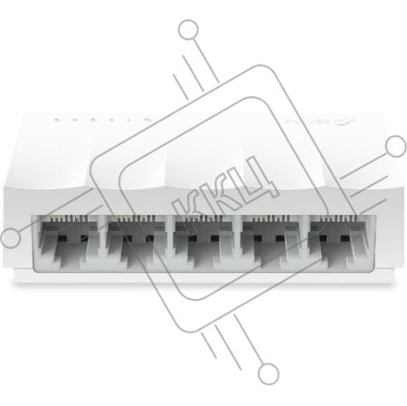 Коммутатор роутер TP-Link LS1005, 5 портов Ethernet 100 Мбит/с