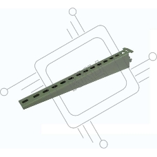 Полка К-1163 сталь 2.0мм У3 СОЭМИ 113312514