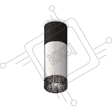 Светильник Ambrella Light XS6324061 SSL/SBK/BK серебро песок/черный песок/тонированный MR16 GU5.3 (C6302,A2010,C6324,N6151)