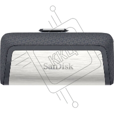 Флеш диск Sandisk 32Gb Ultra Dual SDDDC2-032G-G46 USB3.0 серый/узор