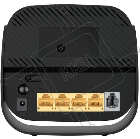 Роутер беспроводной D-Link DSL-2740U/R1A ADSL черный