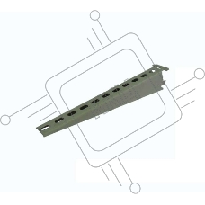 Полка К-1162 сталь 2.0мм У3 СОЭМИ 113311513