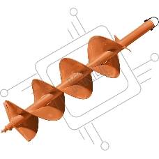 Бур для мотобуров Carver GDB-200/2 (01.003.00049)