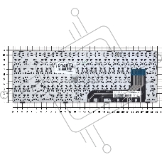 Клавиатура для ноутбука Lenovo IdeaPad 100-14IBY черная