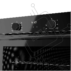 Духовой шкаф Monsher MOE 6008 Noir, 60 см, объем 80 л, утапливаемые переключатели, механический таймер, 2 стекла в дверце, 8 режимов, телескопические направляющие (на 1 уровень), энергоэффективность А, черный