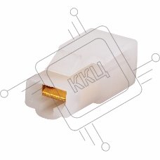 Клемма плоская гнездо 6.3 мм 1-1.5 мм² (РП-м 1.5-(6.3)) + колодка REXANT