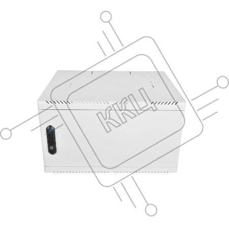 Шкаф телеком. настенный 6U (600х480) дверь металл (ШРН-6.480.1) (1 коробка)