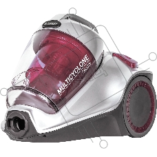 Пылесос Hyundai HYV-C4570 2400Вт серебристый/красный