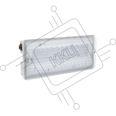 Светильник Compact Advanced 2Вт IP65 3ч аварийно-эвакуационный VARTON V1-EM-00432-01A01-6500265