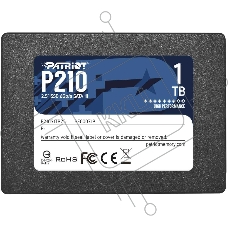 Накопитель SSD Patriot P210, 1TB, SATA III, 2.5
