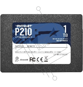 Накопитель SSD Patriot P210 1TB, SATA 2.5