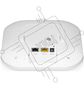 Гибридная точка доступа Zyxel NebulaFlex Pro WAX620D-6E, WiFi 6, 802.11a/b/g/n/ac/ax (2,4 и 5 ГГц), MU-MIMO, антенны 4x4 с двойной диаграммой, до 575+4800 Мбит/с, 1xLAN 2.5GE, 1xLAN GE, PoE, защита от