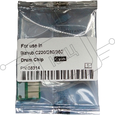 Чип драм-юнита для KONICA MINOLTA Bizhub C220/C280/C360 (CET) CMY, (WW), 90000 стр., CET8314