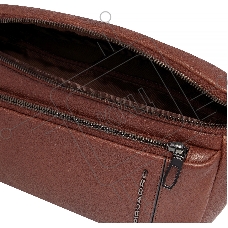 Сумка на пояс мужская Piquadro CRONUS CA2174S134/M коричневый натур.кожа