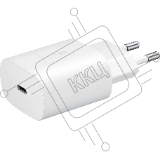 Сетевое зарядное устройство Samsung Adapter 25W Type C с кабелем белый (EP-TA800XWEGWW)