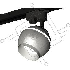 Светильник Ambrella light XT1103030 SSL/MCH серебро песок/хром матовый MR16 GU5.3 LED 3W 4200K (A2521, C1103, N7033)