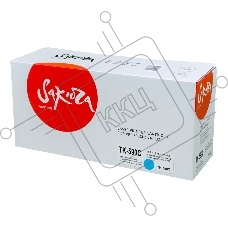 Картридж Sakura TK590C для Kyocera Mita FS-C2026/C2126MFP, синий, 5000 к.