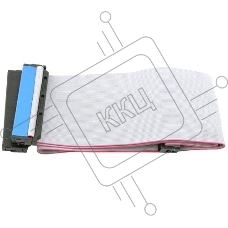 Шлейф IDE UDMA66/100/133 Cablexpert CC-EIDE/66, 2 устр., 80 жил, 48см, пакет