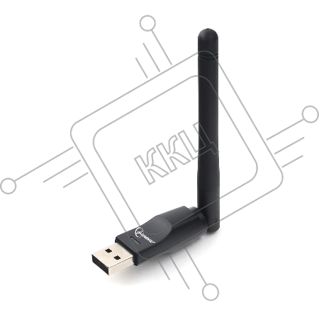 Сетевой адаптер WiFi Gembird 150 Мбит, USB, 802.11b/g/n