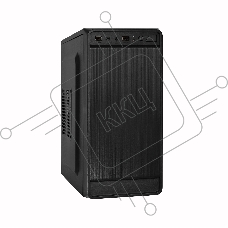 Компьютерный корпус Exegate BAA-108, черный, EX283122RUS Minitower, mATX, <без БП>, 2*USB, Audio