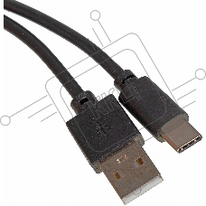 Кабель USB (m)-USB Type-C (m) 1м черный