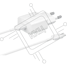 Зарядное устройство Samsung белый EP-T1510