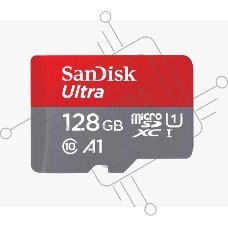 Флеш карта microSD 128GB SanDisk microSDXC Class 10 Ultra UHS-I A1 140MB/s