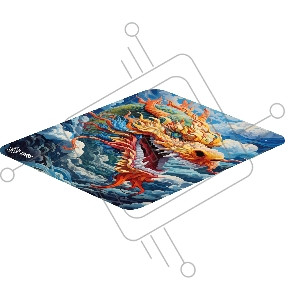 Коврик для мыши Cactus Colorful Dragon CS-MP-D07M 300x250x3мм