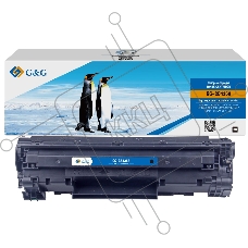 Картридж лазерный G&G GG-CB436A черный (2000стр.) для HP LJ P1505/ M1120/M1522