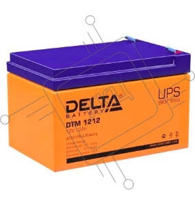 Батарея Delta DT 1212 (12V, 12Ah)