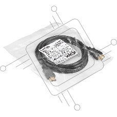 Кабель HDMI ExeGate EX-CC-HDMI-2.0 (19M/19M, 2м, v1.4b, позолоченные контакты)