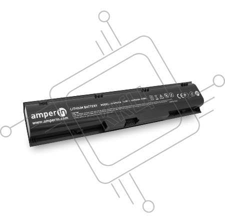 Аккумуляторная батарея Amperin для ноутбука HP ProBook 4730S, 4740S 14.8V 4400mAh (49Wh) AI-HP4730