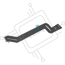 Шлейф трекпада IPD для MacBook Pro 15 Retina A1990 Mid 2018 Early 2019 (821-01669)