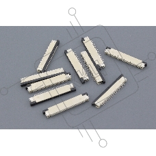 Разъем FPC Half Coverage Bottom Contact 0.8K-BX-24PWB 24 pin высота 2мм шаг 0,8мм 10 шт