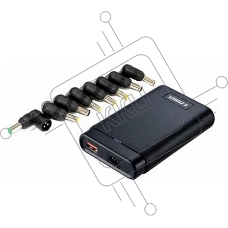 Универсальный БП для ноутбуков AСD NB895-90, 90вт макс., 15-20В, USB QC3.0, 9 коннекторов (вклюячая Lenovo прямоугольный) RTL{30}