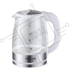 Чайник Delta LUX DL-1204W белый