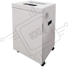 Шредер Office Kit S500 (2х15) белый (секр.P-5)/фрагменты/17лист./50лтр./скрепки/скобы/пл.карты/CD