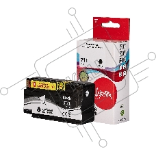 Струйный картридж Sakura CZ133A (№711 Black) для HP, черный, 73 мл.