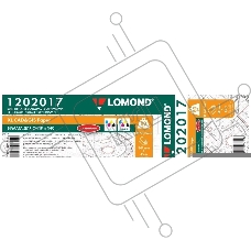 Бумага Lomond 1202017 841мм-45м/80г/м2/белый матовое для струйной печати втулка:50.8мм (2